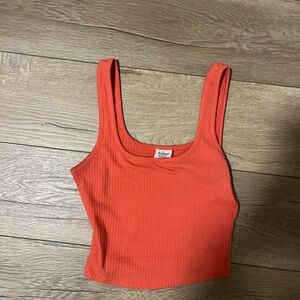 Salmon orangey tank 
Size small